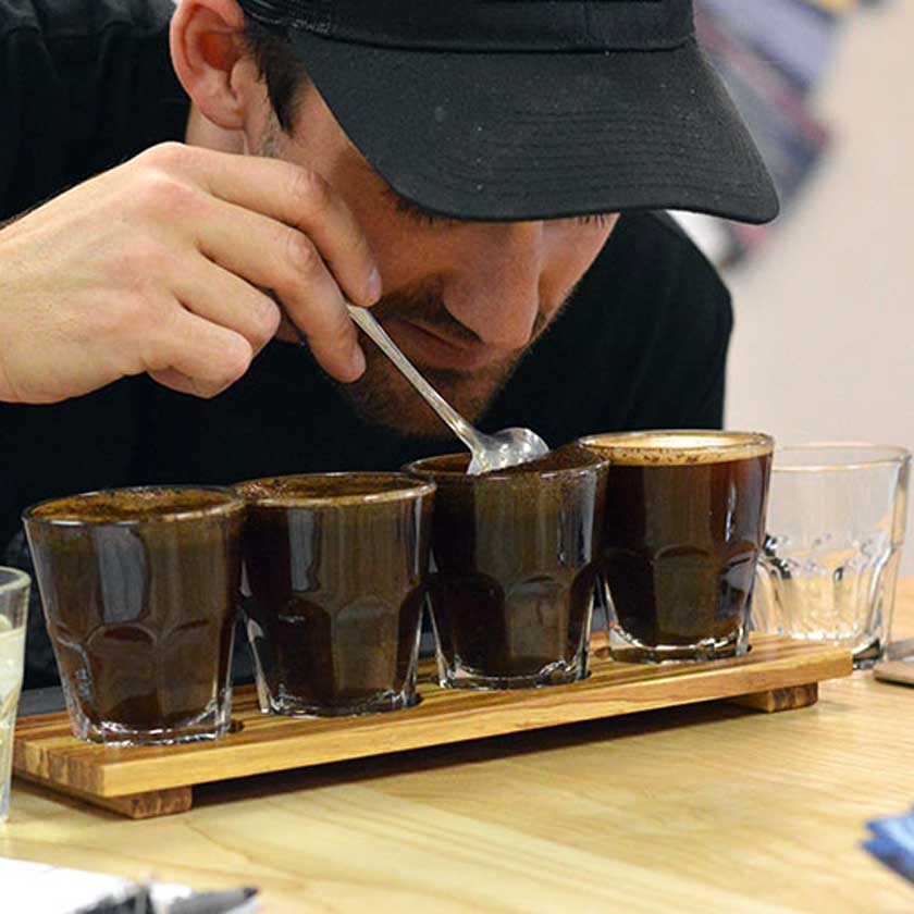 Cupping Coffee
